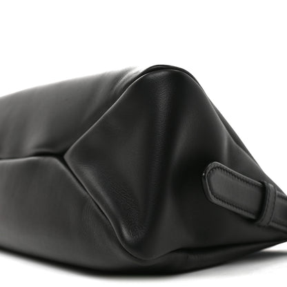 Prada Soft Calfskin Medium Aimee Shoulder Bag Black 9 of 9