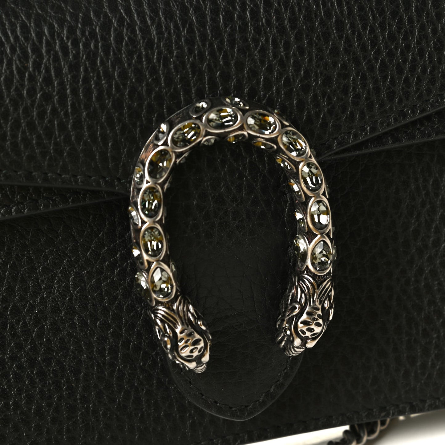 Calfskin Super Mini Dionysus Shoulder Bag Black