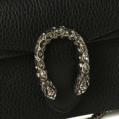 Gucci Calfskin Super Mini Dionysus Shoulder Bag Black 4 of 7