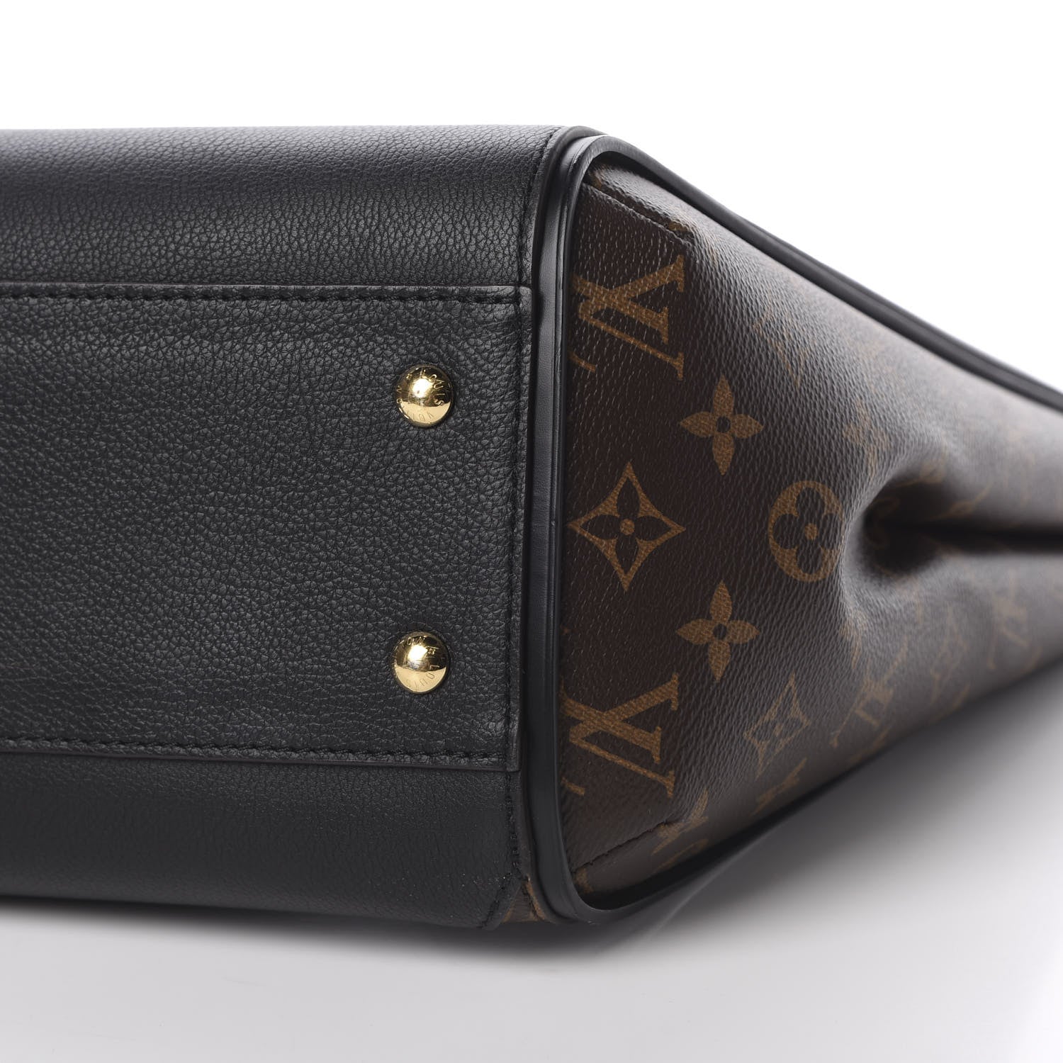 Louis Vuitton Calfskin Monogram Kimono Tote Black 10 of 12