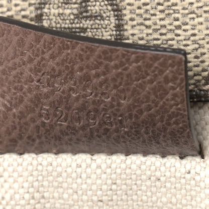 Gucci GG Supreme Monogram Neo Vintage Web Belt Bag Brown 7 of 9