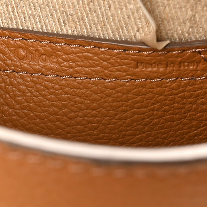 Chloe Grained Calfskin Small Marcie Saddle Bag Tan 6 of 10