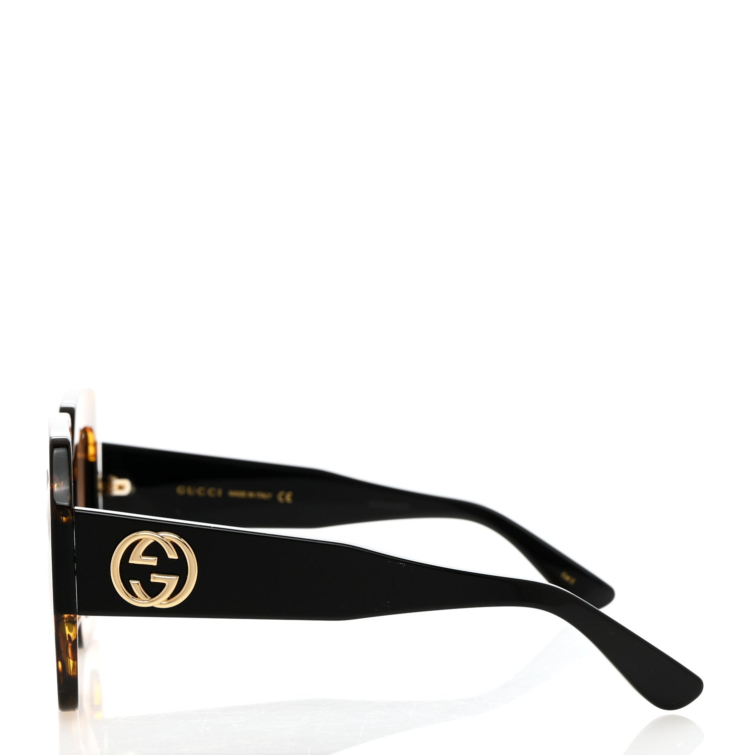 Gucci Square Frame GG0178S Sunglasses Havana 3 of 7