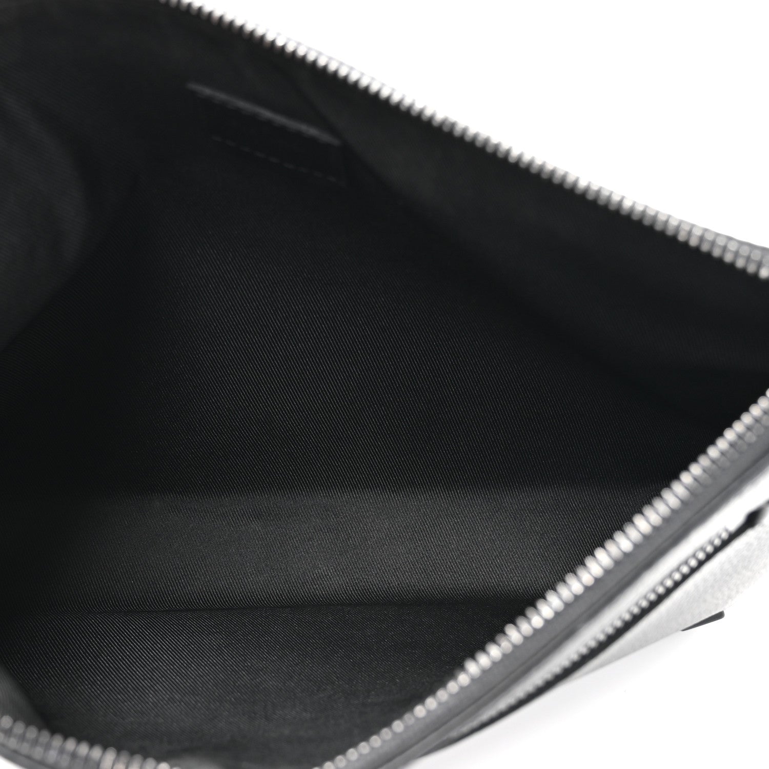 Louis Vuitton Grained Calfskin Aerogram Takeoff Pouch Black 5 of 11