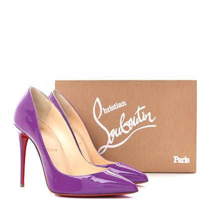 Christian Louboutin Patent Pigalle Follies 100 Pumps 38 Digitale 8 of 8
