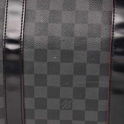 Louis Vuitton Damier Graphite Keepall Bandouliere 55 19 of 22