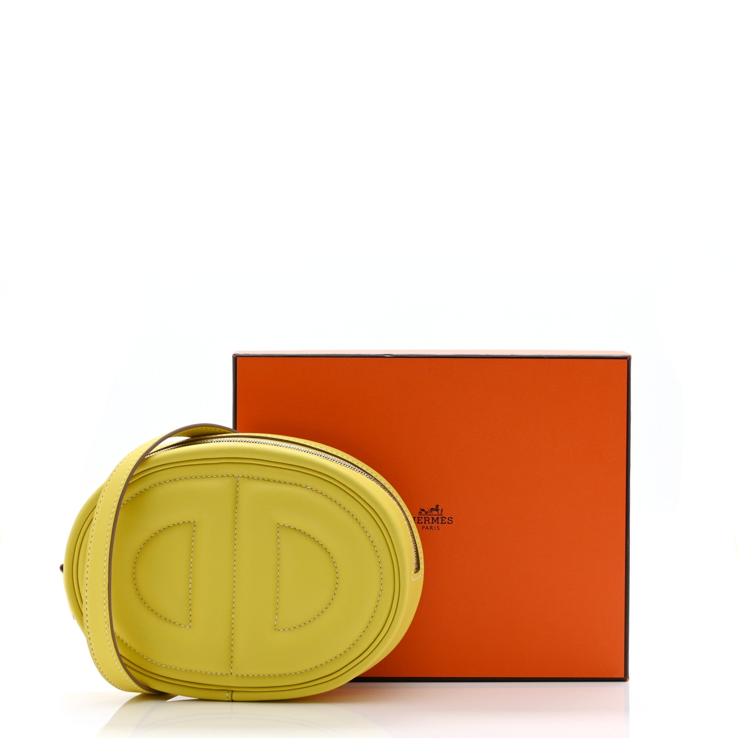 Hermes Swift Verso In-The-Loop Belt Bag Lime Sesame 11 of 11