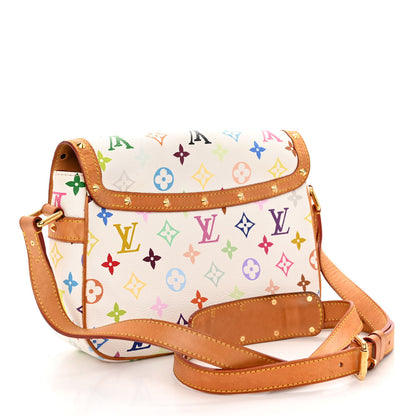 Louis Vuitton Monogram Multicolor Sologne White 2 of 8