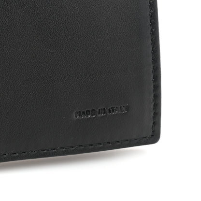 Fendi Nappa Logo Embossed Long Wallet On Chain Black 9 of 12