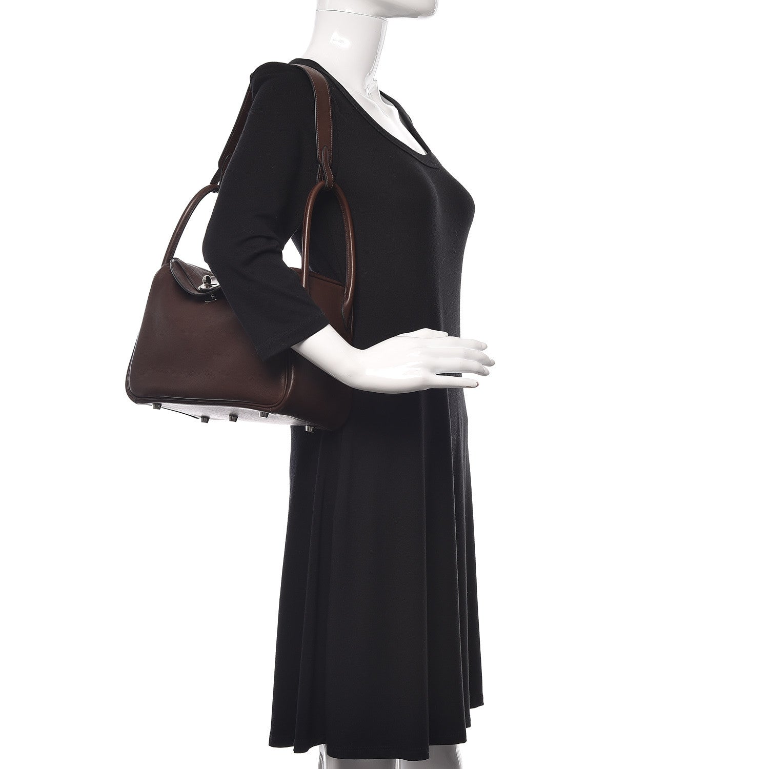 Hermes Volupto Lindy 26 Chocolate 2 of 10
