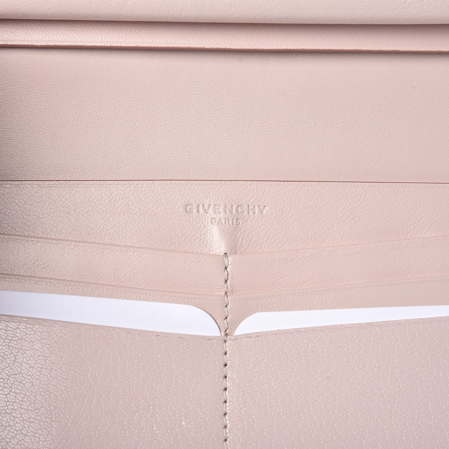 Goatskin Quilted GV3 Long Wallet Pink