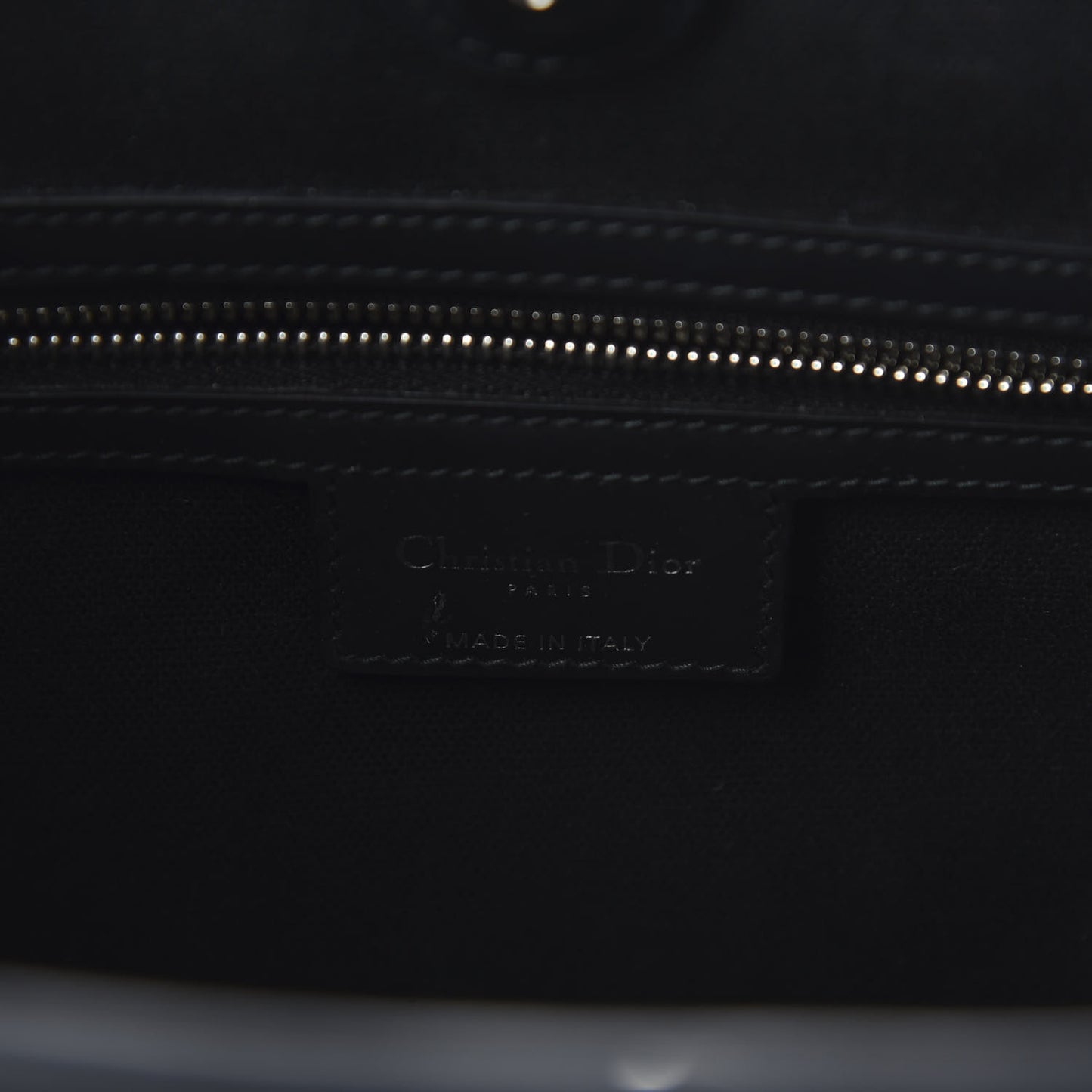 Coated Canvas Cannage Black