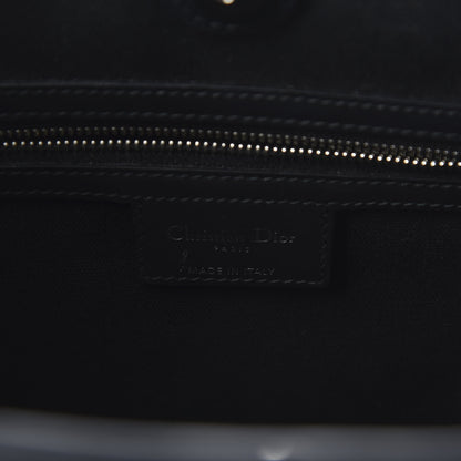 Christian Dior Coated Canvas Cannage Black 8 of 11