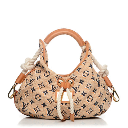 Louis Vuitton Canvas Monogram Cruise Bulles MM Natural 1 of 8