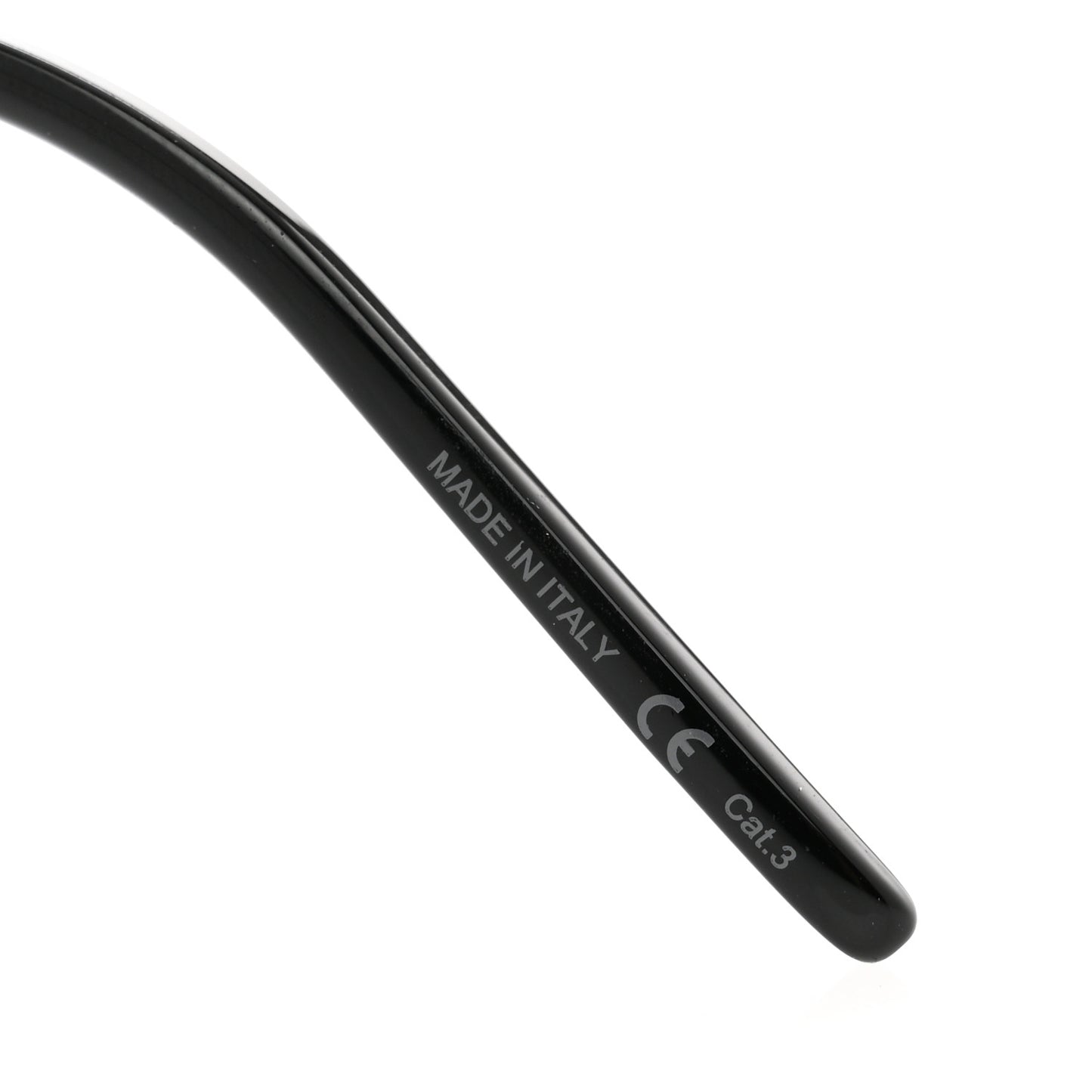 Square Acetate Metal SLM48S Sunglasses Black