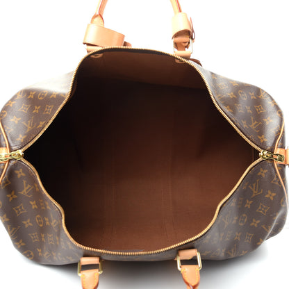 Louis Vuitton Monogram Keepall Bandouliere 55 4 of 9