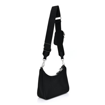 Prada Nylon Re-Edition 2005 Shoulder Bag Black 3 of 10