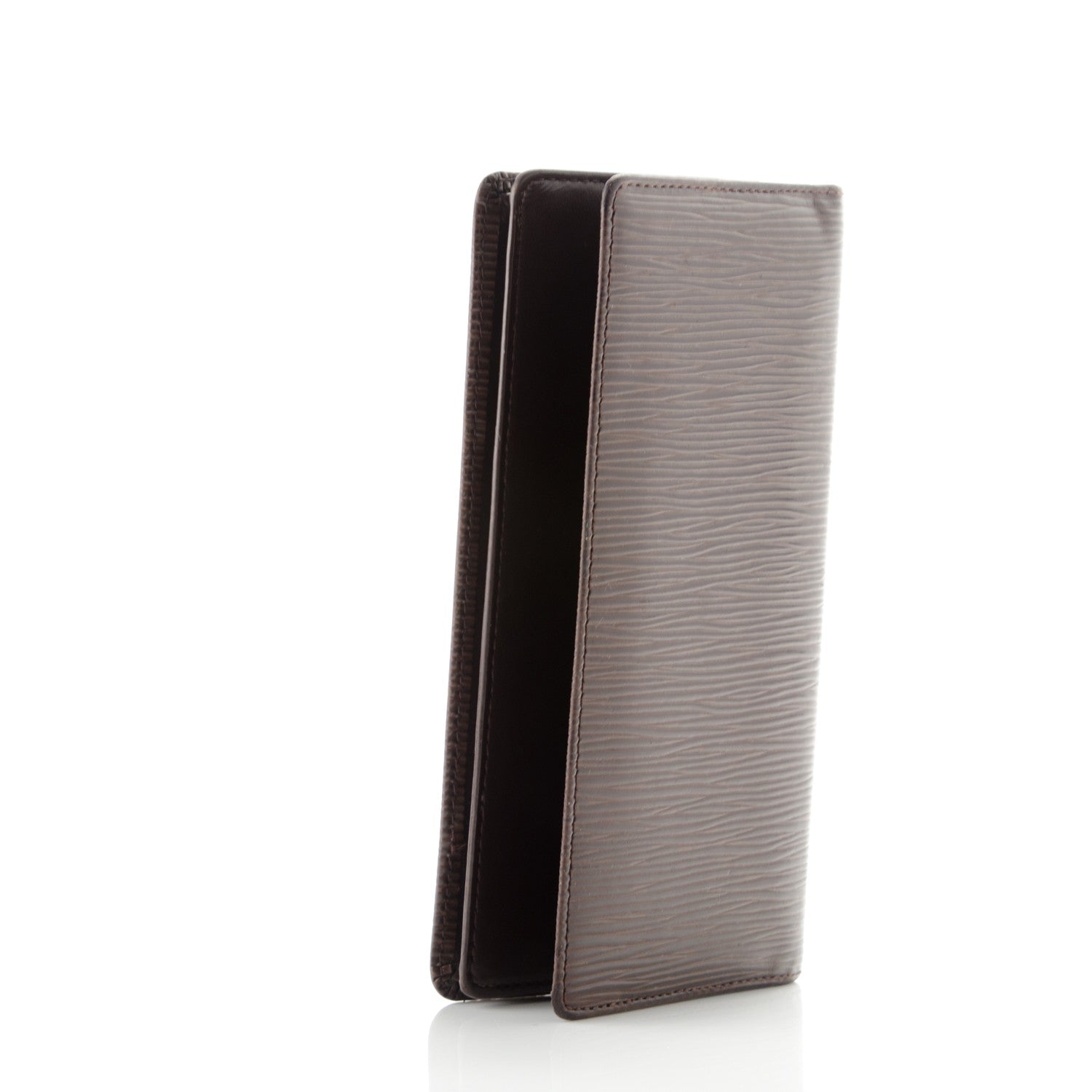 Louis Vuitton Epi Checkbook Organizer Wallet Moka 3 of 7
