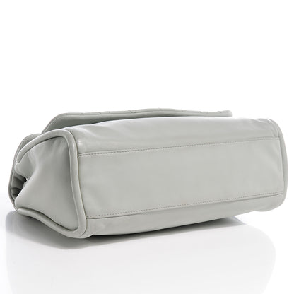 Chanel Lambskin Quilted Double Mademoiselle Flap Grey 4 of 7
