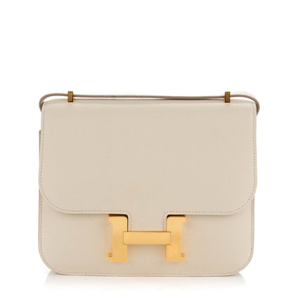 Hermes Epsom Constance 18 Craie 1 of 12