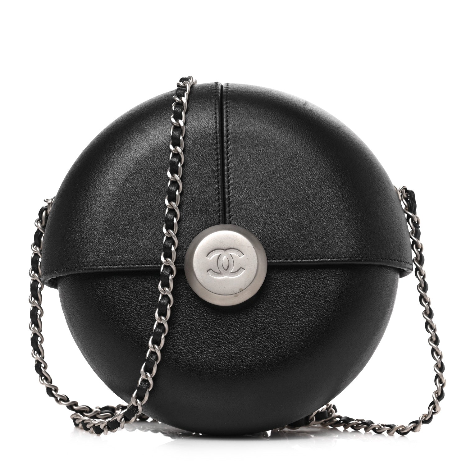 Chanel Lambskin Evening In the Air Bag Black 1 of 8
