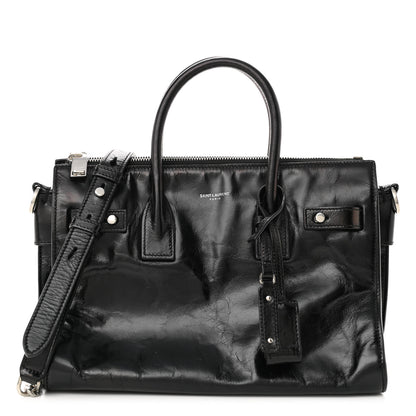Saint Laurent Glace Calfskin Baby Souple Sac De Jour Black 1 of 10