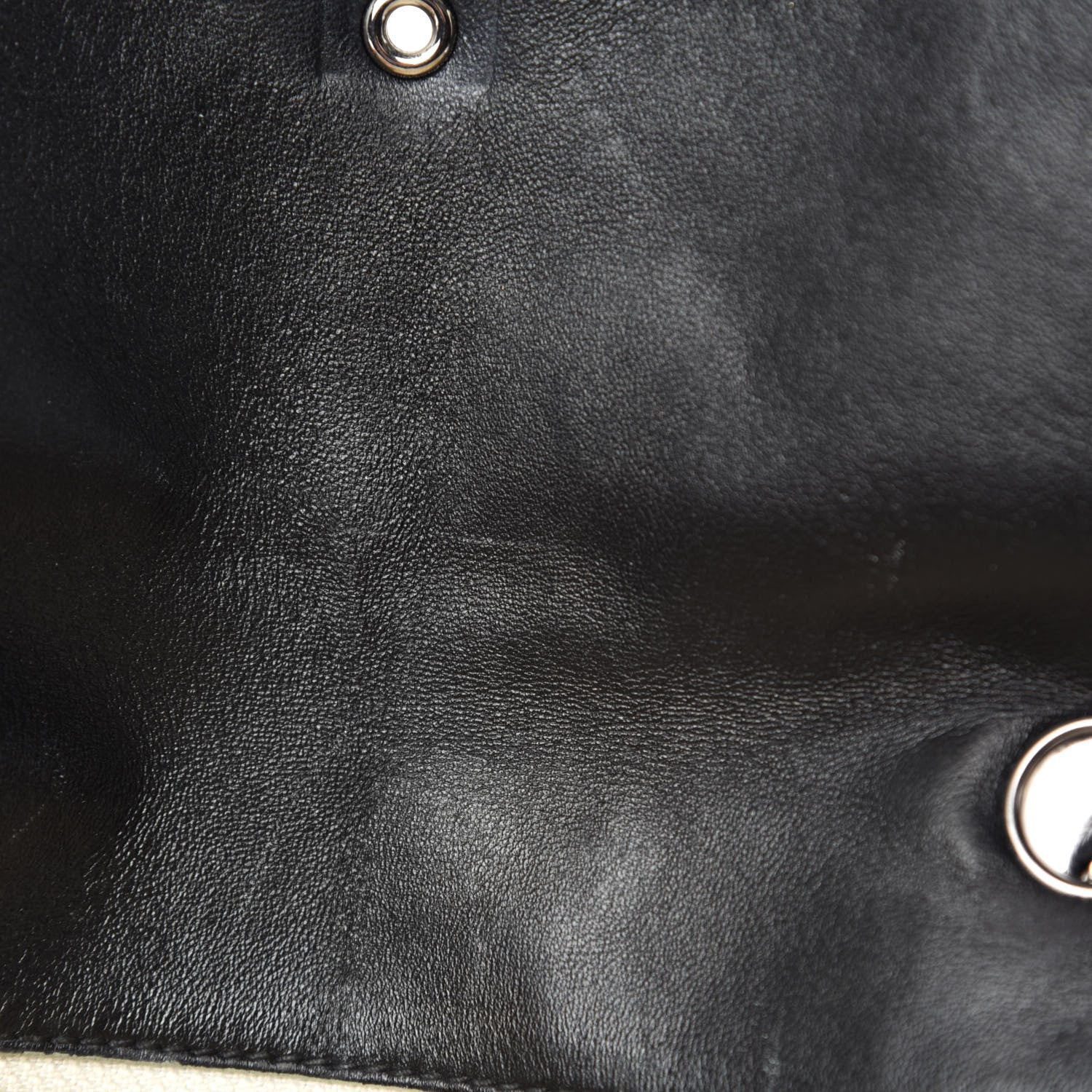 Chanel Lambskin Diamond Stitched CC East West Flap Black 9 of 12