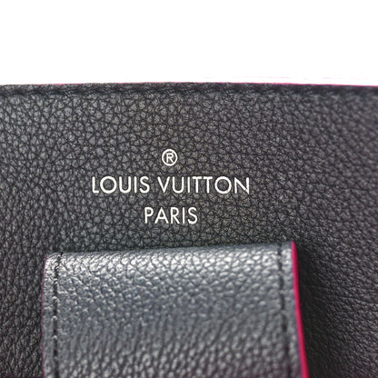Louis Vuitton Calfskin Lockme Bucket Black 6 of 9