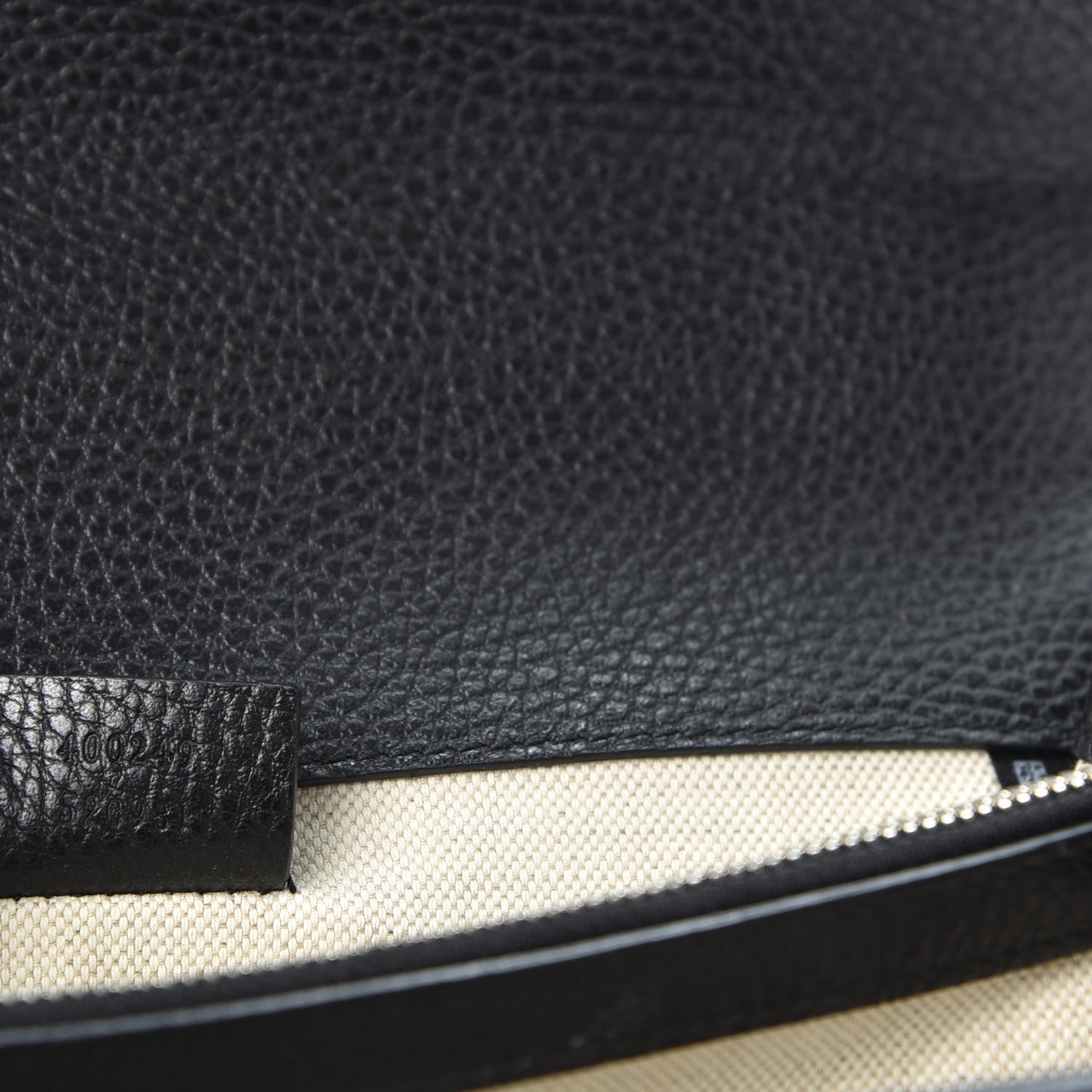 Gucci Pebbled Calfskin Small Dionysus Shoulder Bag Black 8 of 9