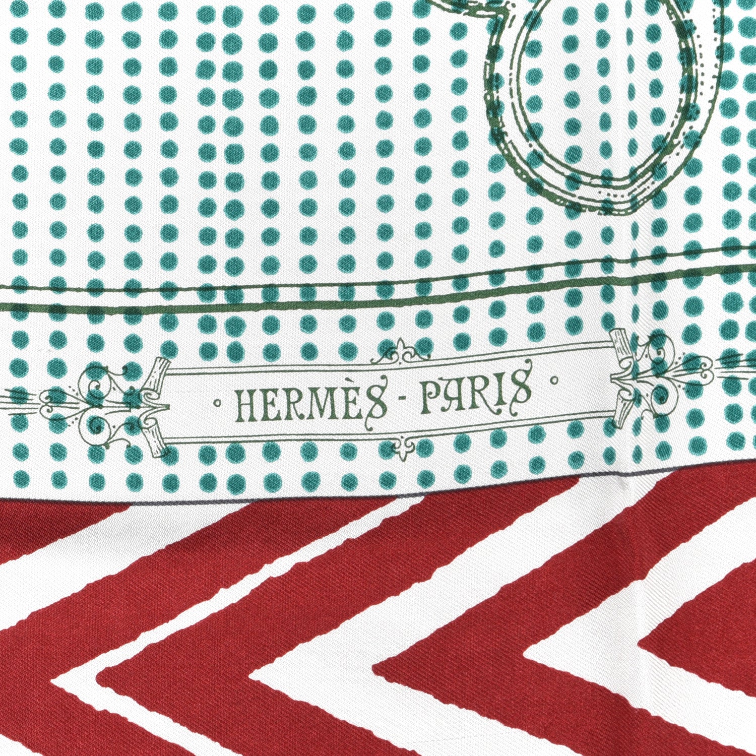Hermes Silk Carre Wash Scarf 90 2 of 6