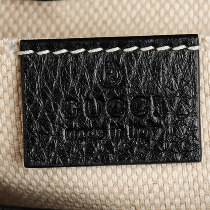 Gucci Pebbled Calfskin Small Soho Flap Crossbody Black 6 of 7