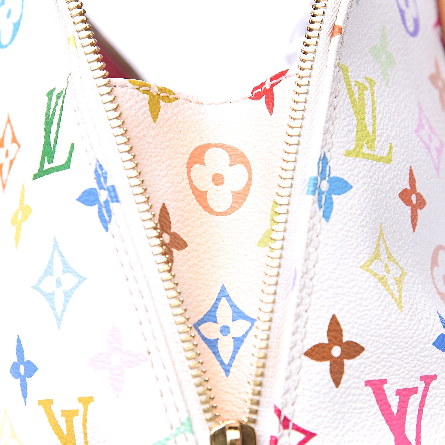 Louis Vuitton Monogram Multicolor Alma White 6 of 15