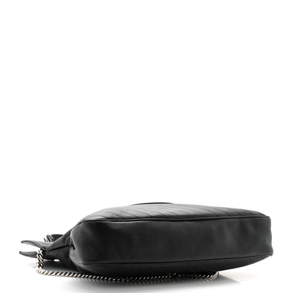 Gucci Sakai Be Green Calfskin Diagonal Stitched Medium Blondie Tote Black 4 of 12