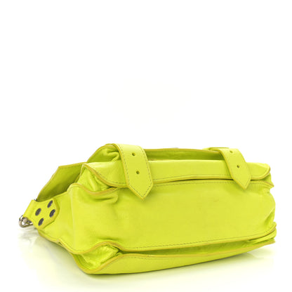 Proenza Schouler Lambskin PS1 Mini Pouch Messenger Sulfur 4 of 15