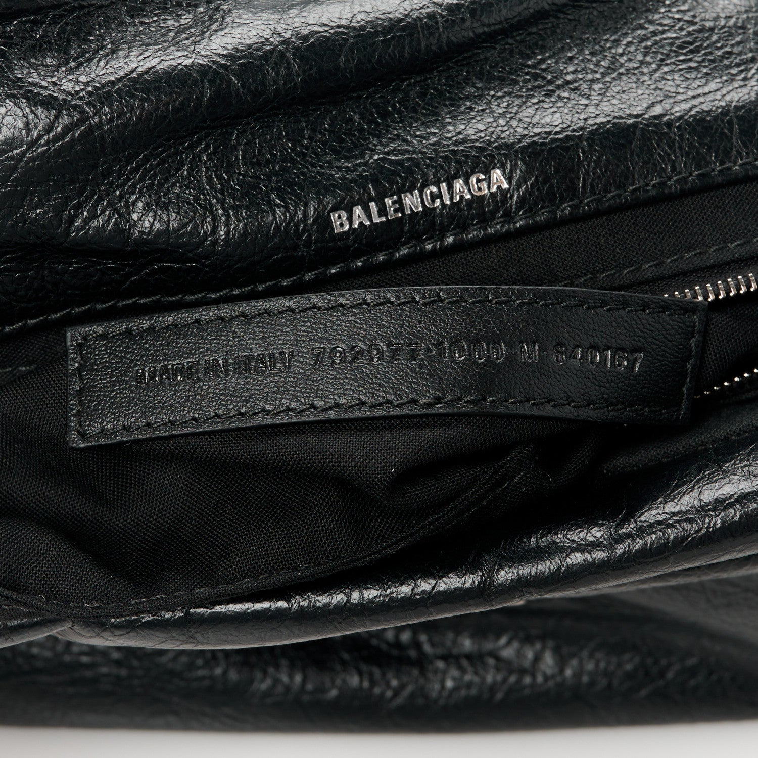 Balenciaga Arena Calfskin Mini Monaco Chain Shoulder Bag Black 7 of 10