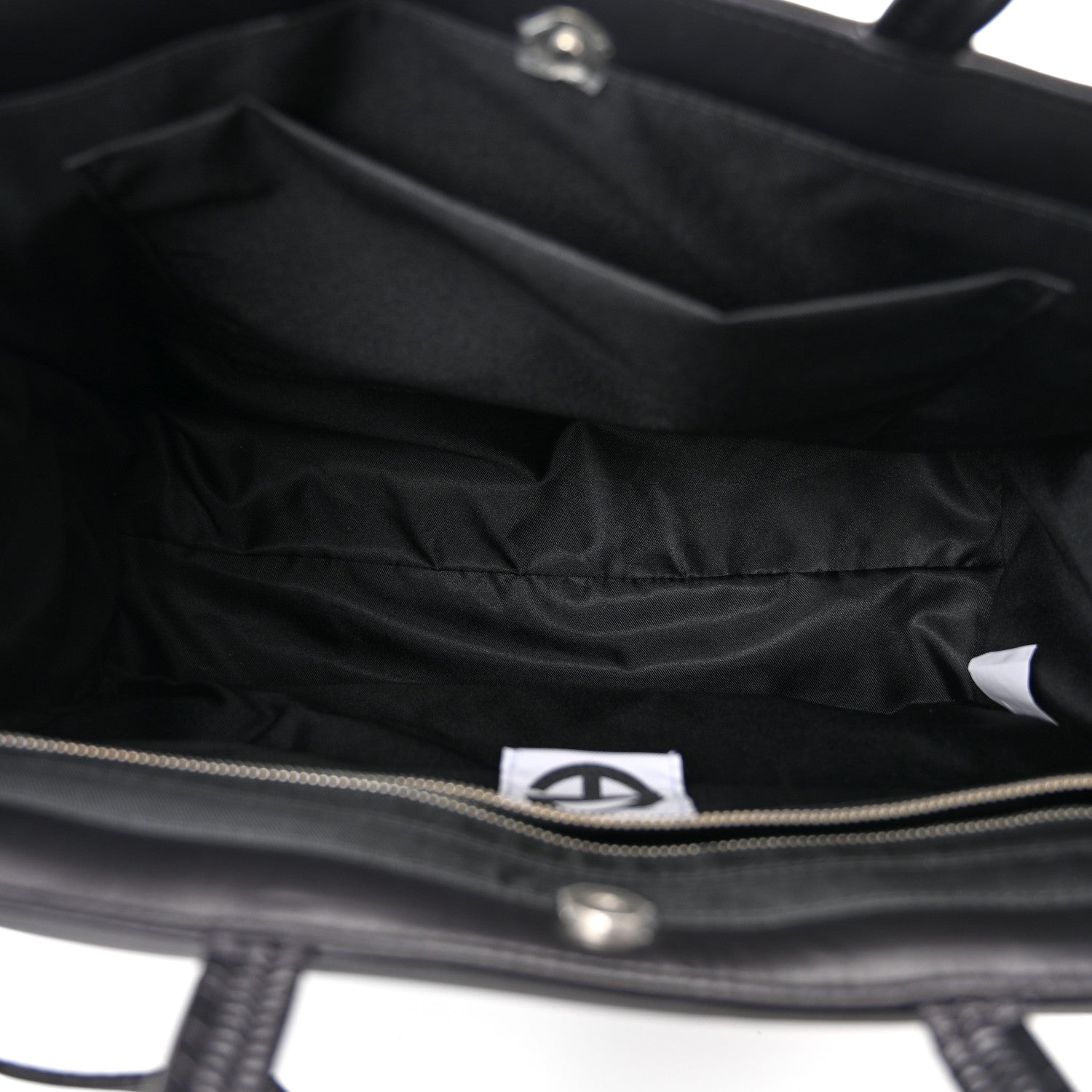 Telfar Nylon Large Puff Shopping Bag Black 5 of 9