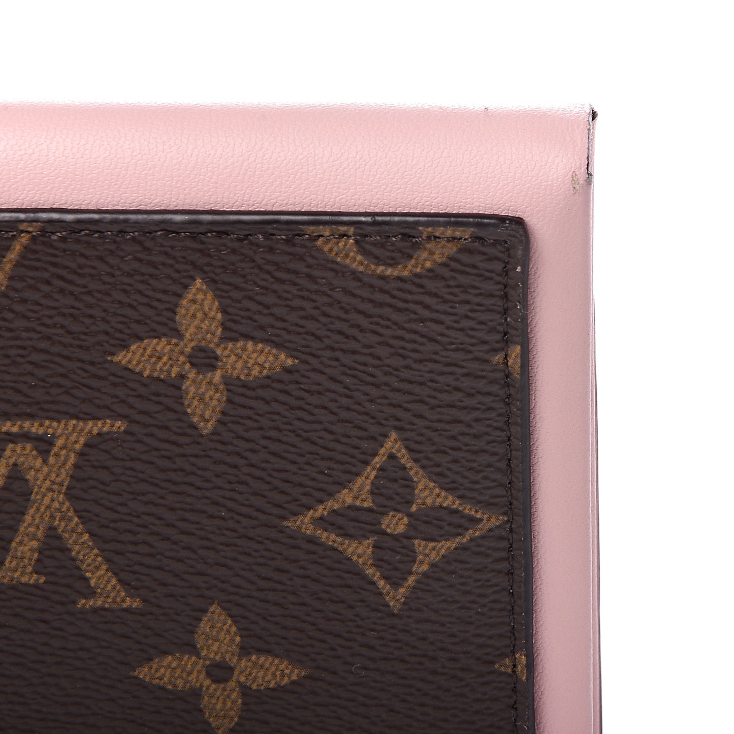 Monogram Flore Wallet Rose Ballerine