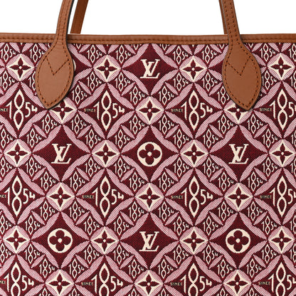 Louis Vuitton Jacquard Since 1854 Neverfull MM Bordeaux 7 of 9