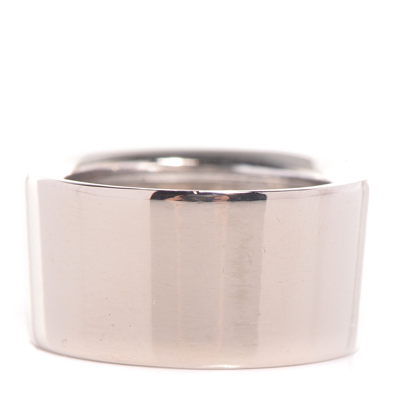 Cartier 18k White Gold Diamond Love Ring Size 49 US 4.75 4 of 5