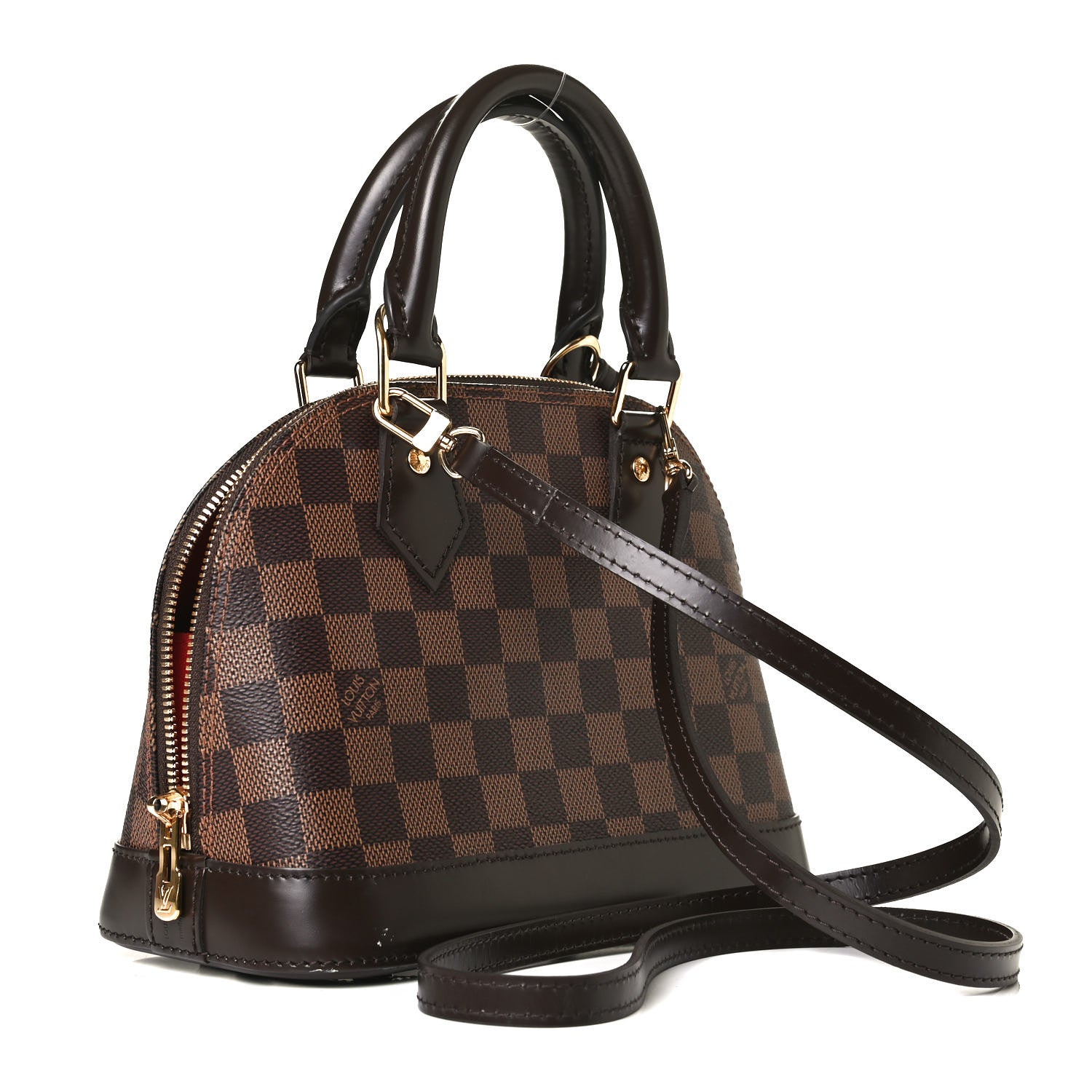 Louis Vuitton Damier Ebene Alma BB 3 of 9