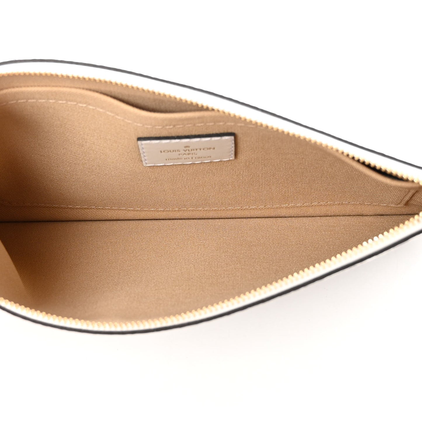 Monogram Giant Neverfull MM GM Pochette White