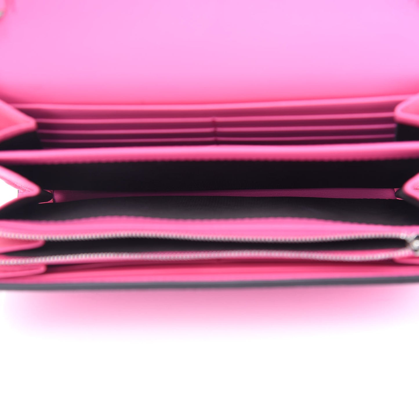 Suede Mini Dionysus Chain Wallet Pink Tropical Flower