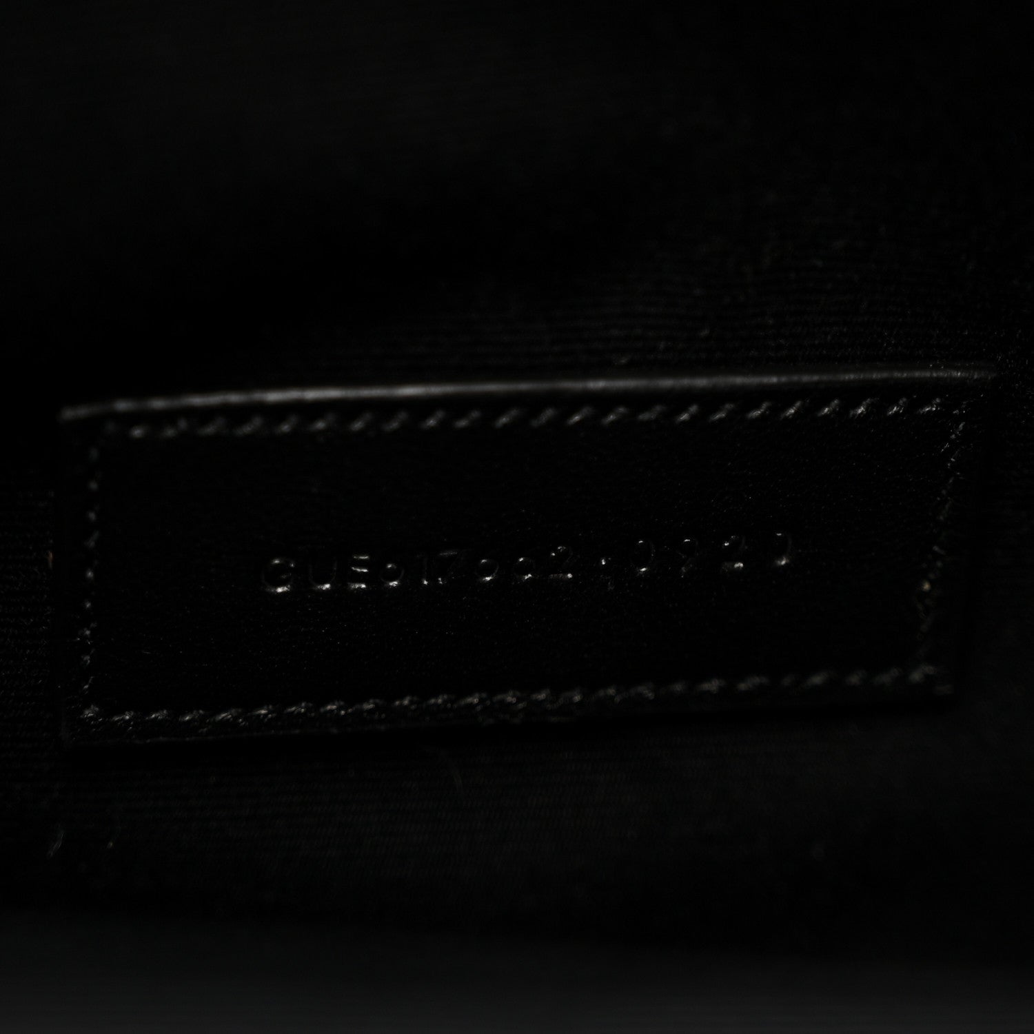 Saint Laurent Grain De Poudre Matelasse Chevron Monogram Envelope Clutch Black 7 of 12