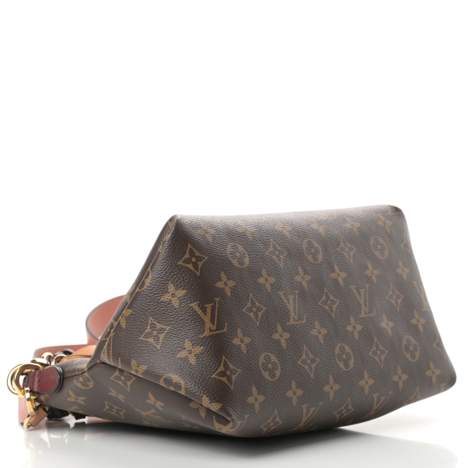 Louis Vuitton Monogram Beaubourg Hobo Mini Bordeaux Red Peach Safran Blue Jean Blue 4 of 10