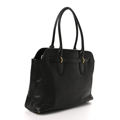 Miu Miu Nappa Medium Aventure Bag Black 3 of 10