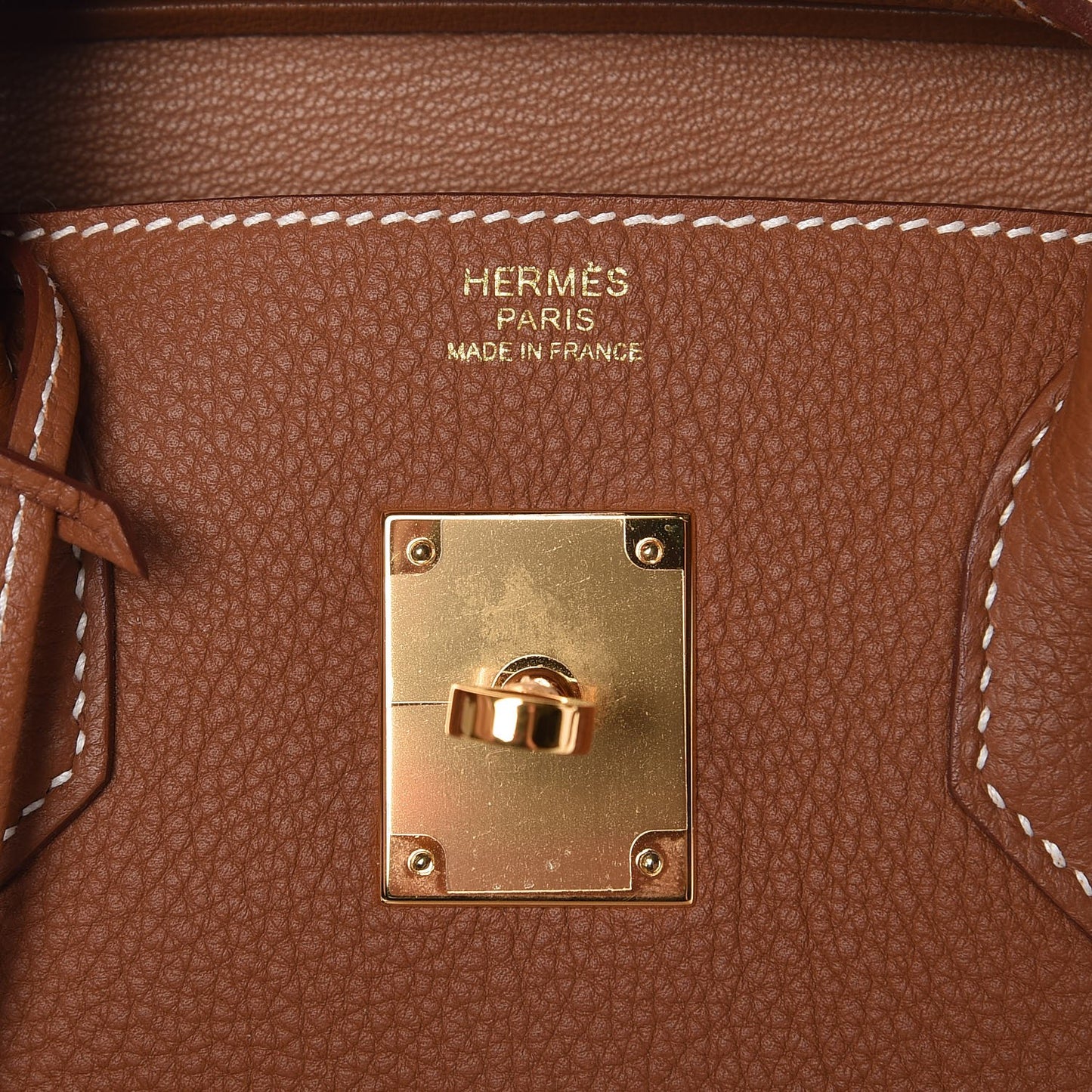 Togo Birkin 30 Gold