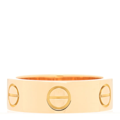 Cartier 18K Yellow Gold 5.5mm LOVE Ring 48 4.5 1 of 4