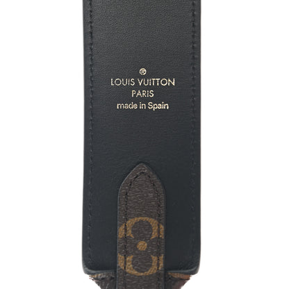 Louis Vuitton Monogram Bandouliere Shoulder Strap Black 3 of 4