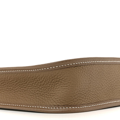 Hermes Taurillon Clemence Evelyne TPM Etoupe 9 of 11