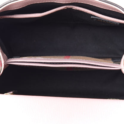 Burberry Derby Calfskin House Check Small Camberley Pink 6 of 12
